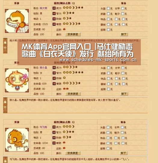 MK体育App官网入口 |马仕健励志歌曲《白衣天使》发行 献给所有为疫情而努力的逆行者(图1) MK体育App官网入口